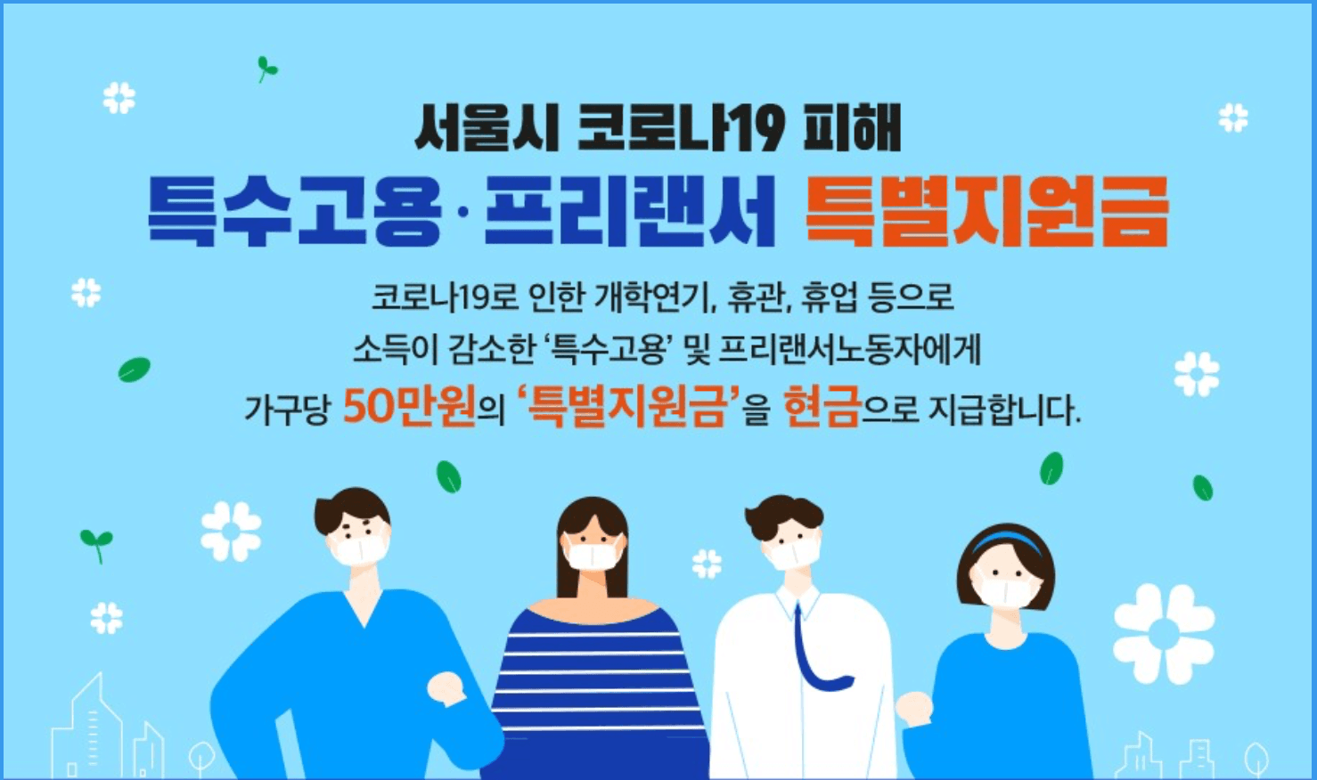 서울시 프리랜서 지원금 신청방법